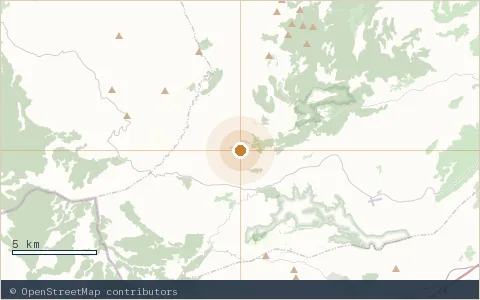 Location map: Sierra Natura, Navalón, Valencia.