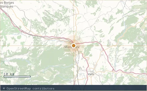 Location map: El Torn, El Fonoll, Sierra Natura.