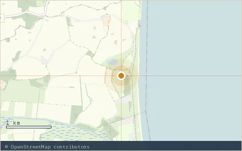 Location map: FKK Camping Ostsee, Rosenfelder Strand.
