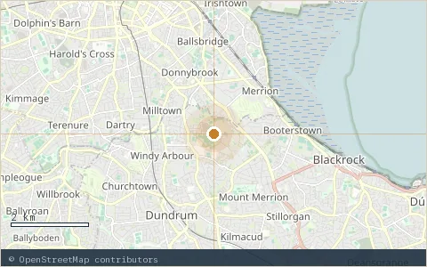 Location map: Dundrum, County Down.