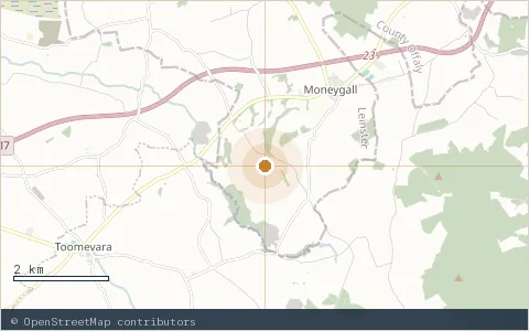Location map: Ireland.