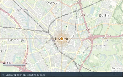 Location map: Utrecht.