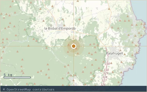 Location map: Relax-Nat, Mont-ras.