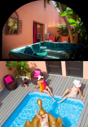 Location de Riads, de Villa et d’appartements luxe au Village Naturiste du Cap d'Agde