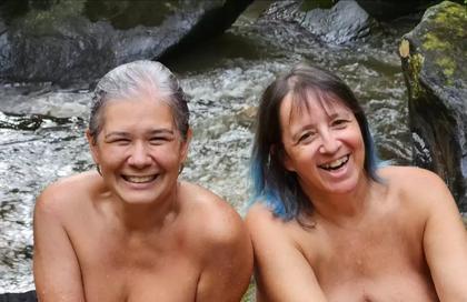 people photograph published by Federação Brasileira de Naturismo