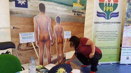 people photograph published by Federação Portuguesa de Naturismo